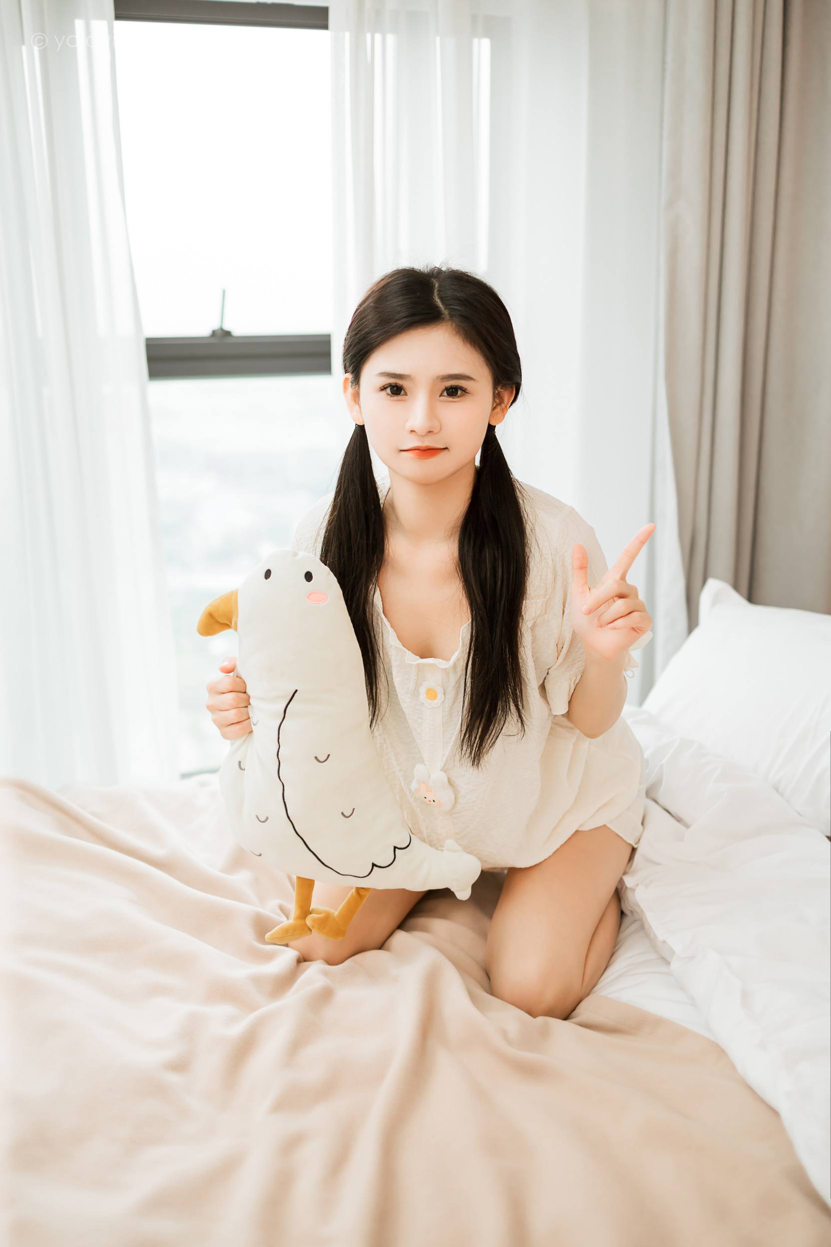 图片[3]-活泼可爱的双马尾女孩【45P】20018-禾野套图