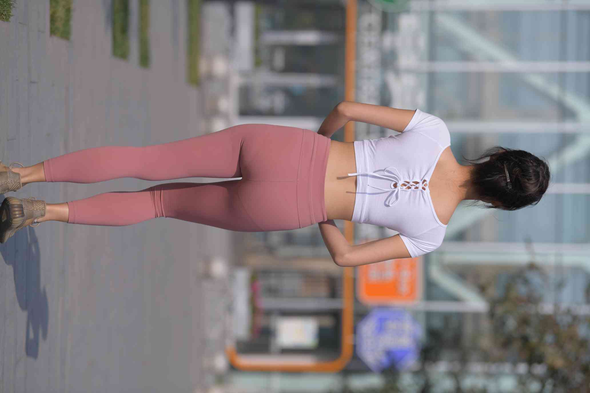 很漂亮的瑜伽裤女孩【419P】04013-禾野套图