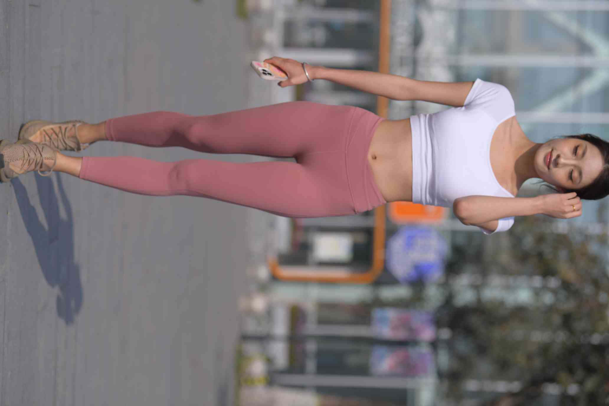 图片[3]-很漂亮的瑜伽裤女孩【419P】04013-禾野套图