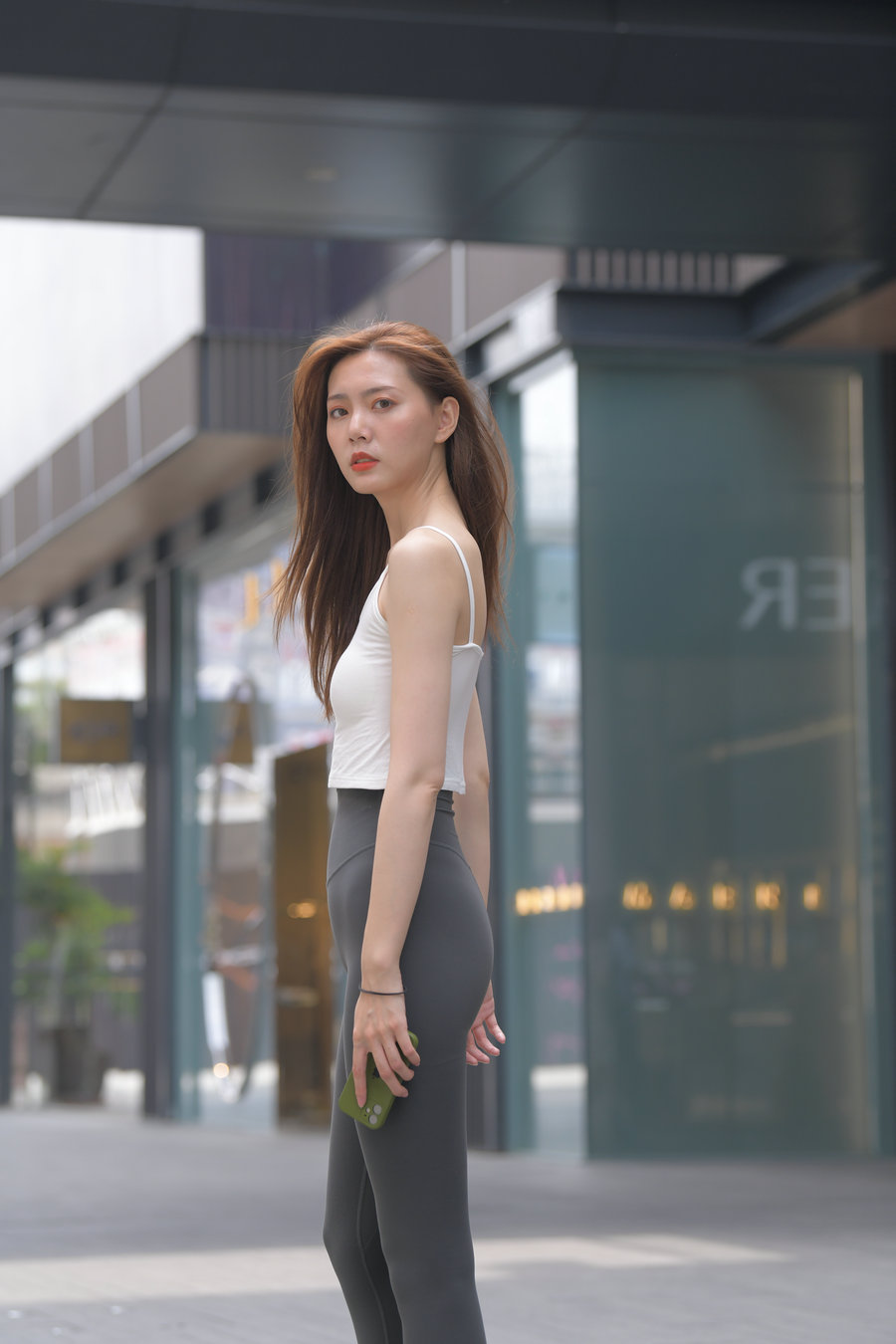 图片[3]-身材很棒的瑜伽裤长发女孩 J3291 790P-16.8GB-禾野套图