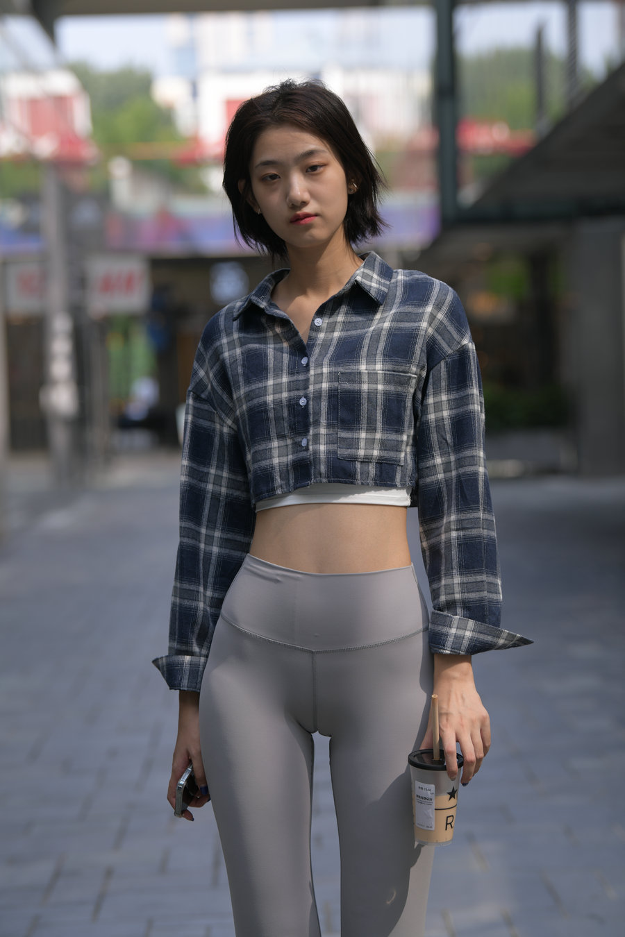 图片[1]-短发瑜伽裤女学生J2790 474P-9.47GB-禾野套图