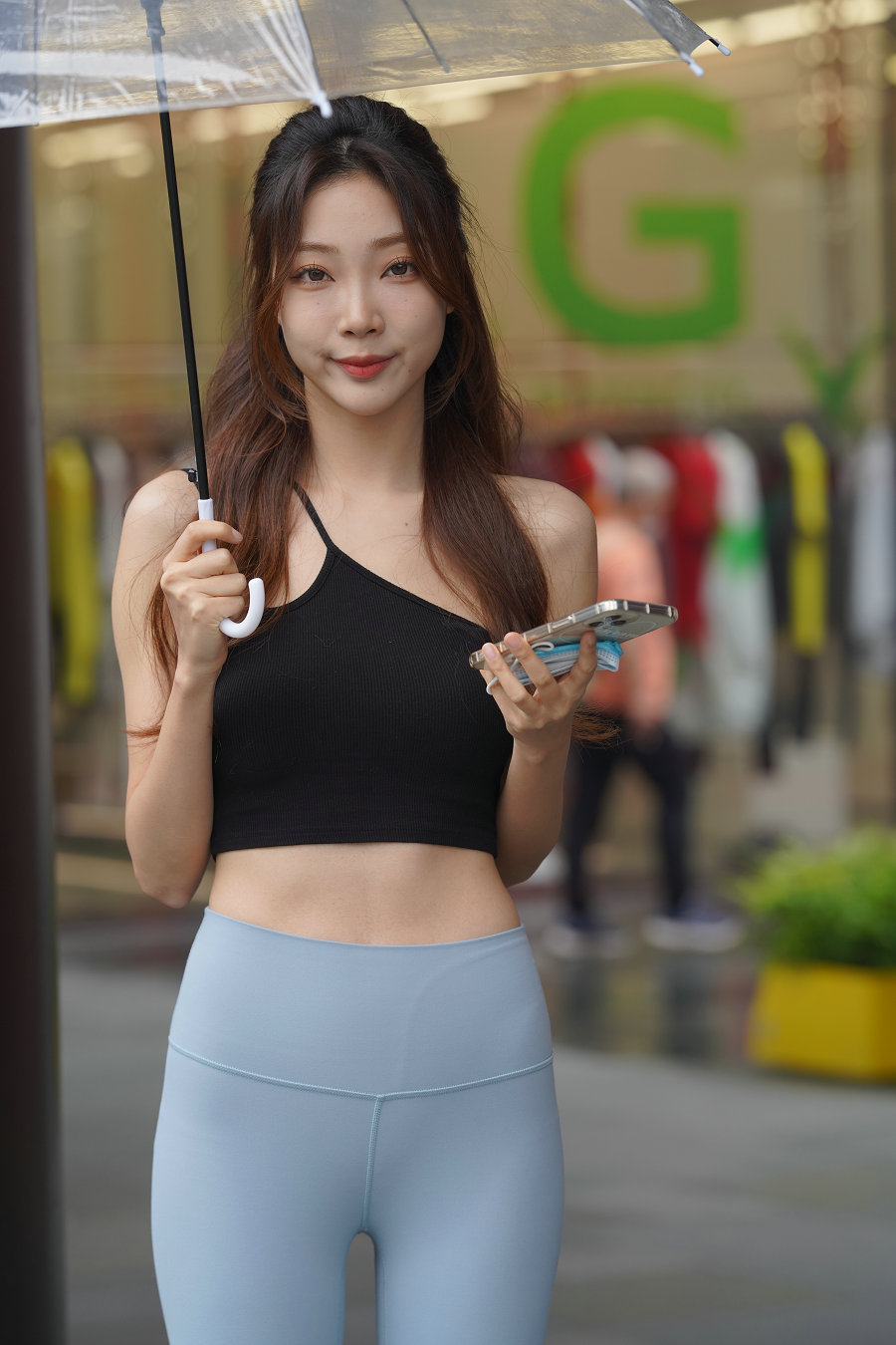 图片[1]-大眼睛瑜伽裤女孩J2903 988P8V-37.6GB-禾野套图