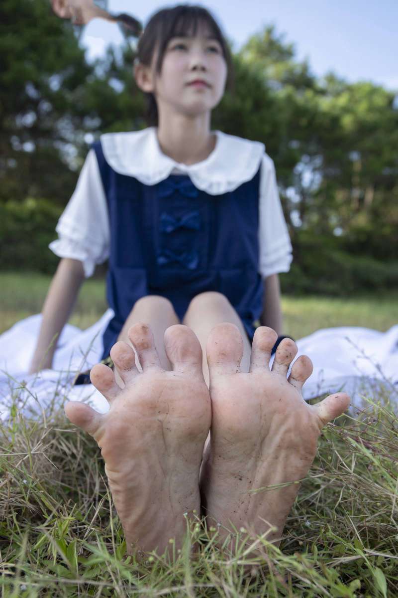 图片[2]-非常甜美的牛仔裙女孩【226P】20021-禾野套图