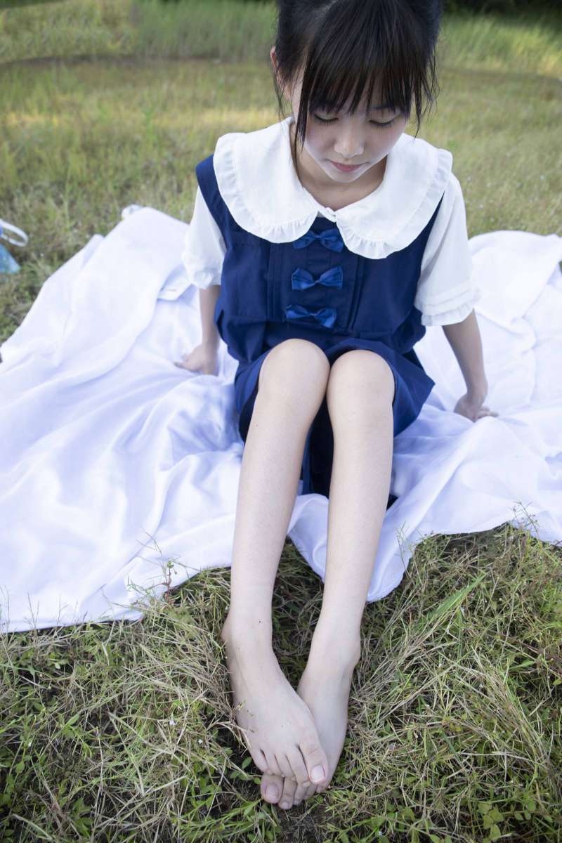 图片[3]-非常甜美的牛仔裙女孩【226P】20021-禾野套图