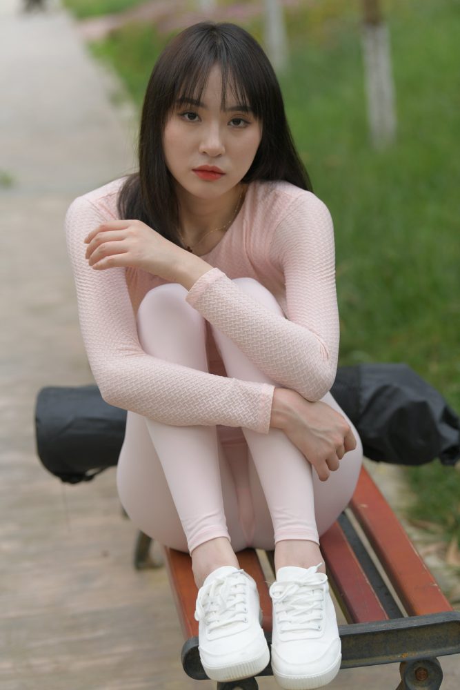 粉粉的瑜伽裤女孩太可爱了 J2090 854P1V-30.4GB-禾野套图