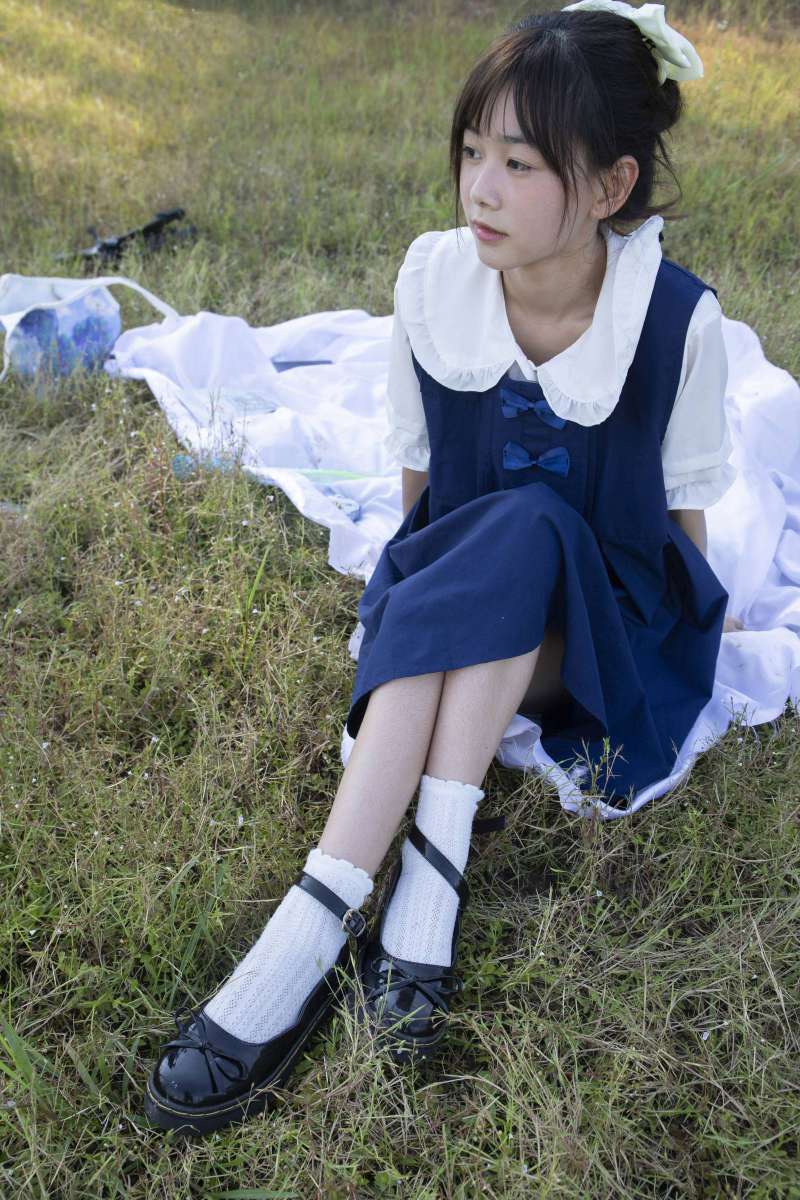 图片[6]-非常甜美的牛仔裙女孩【226P】20021-禾野套图