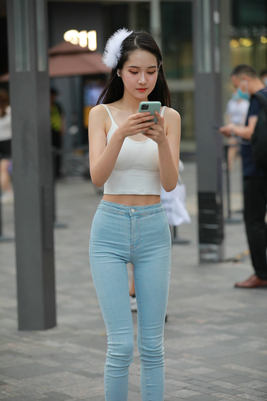 图片[3]-非常漂亮的牛仔裤女孩 J2144 98P1V-1.92GB-禾野套图