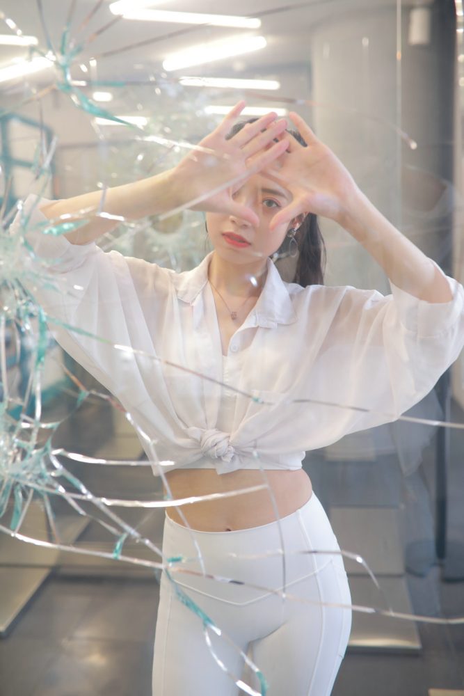 白色瑜伽裤女孩J2145 861P2V-22.3GB-禾野套图