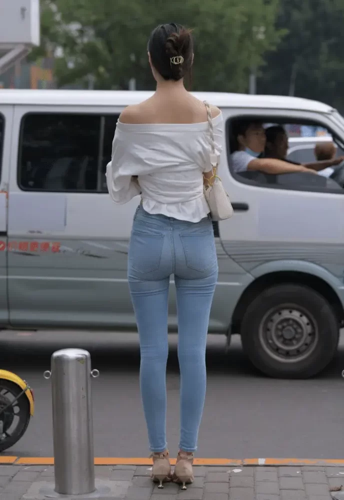 紧身牛仔裤优雅小女人J2238 322P1V-14.1GB-禾野套图