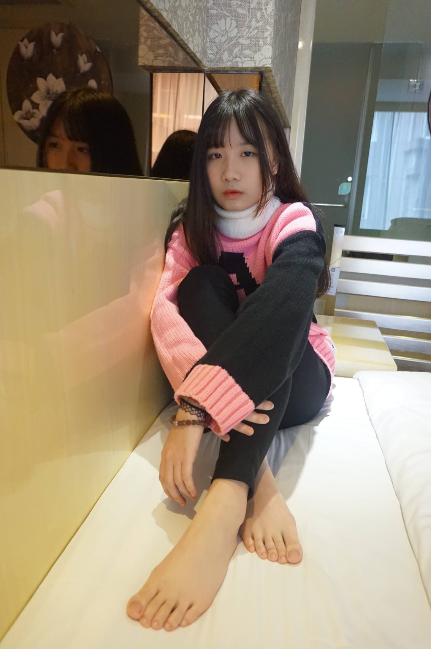 图片[4]-齐刘海的长发女孩【70P】20016-禾野套图