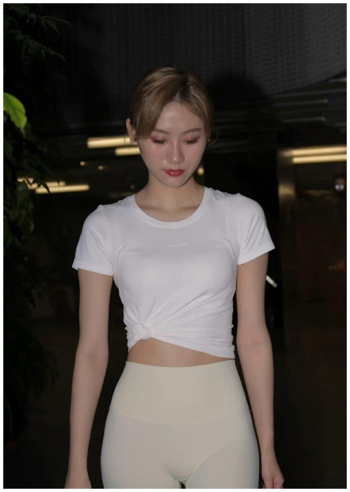 图片[4]-白色瑜伽裤女孩J2213 190P2V-14.6GB-禾野套图