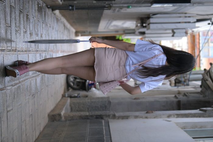 非常清纯甜美的短裙姑娘在逛街【458P】00052-禾野套图