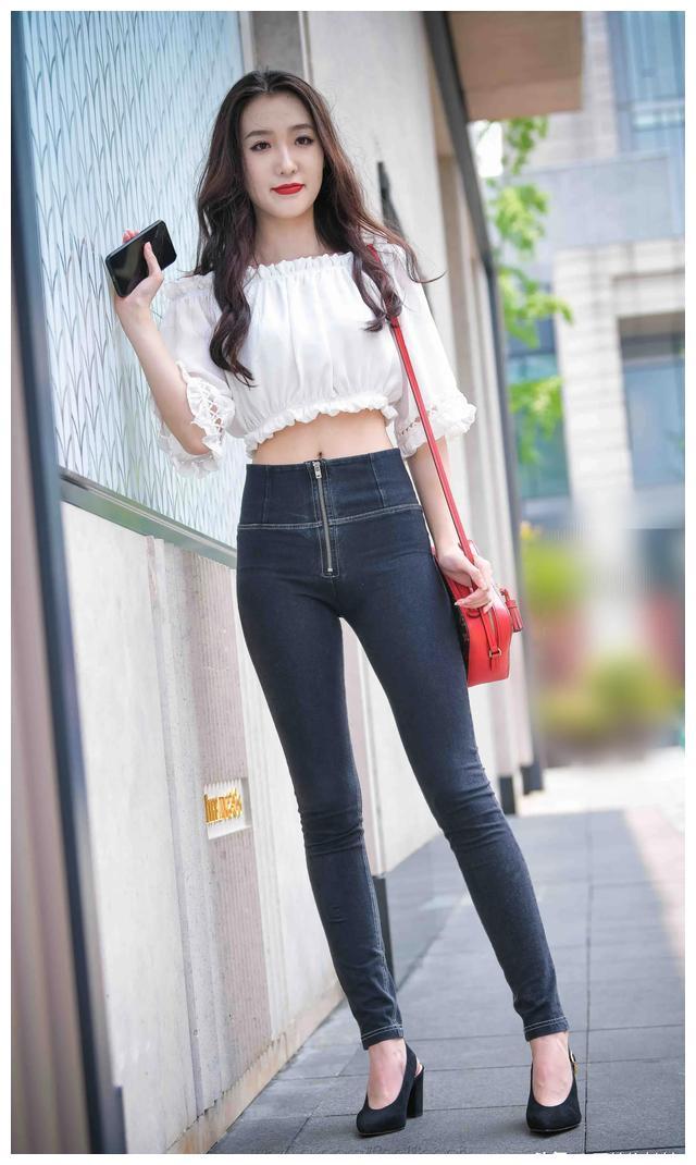 图片[4]-紧身牛仔裤卷发姑娘 J1726 103P-2.28GB-禾野套图