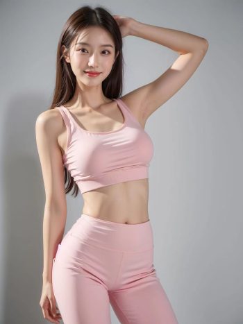 图片[14]-AI瑜伽裤清纯妹子系列图-禾野套图