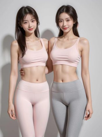 图片[7]-AI瑜伽裤清纯妹子系列图-禾野套图