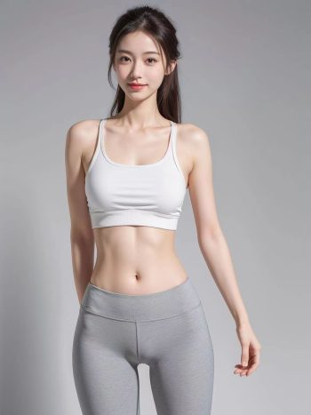 图片[10]-AI瑜伽裤清纯妹子系列图-禾野套图